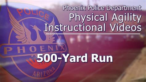 is the 500 yard sprint hard for the agility test|agility test for police.